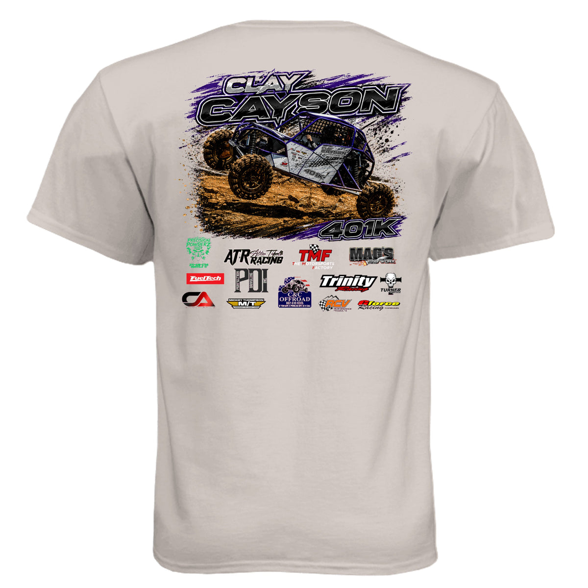 TMF Apparel Clay Cayson Racing Tee