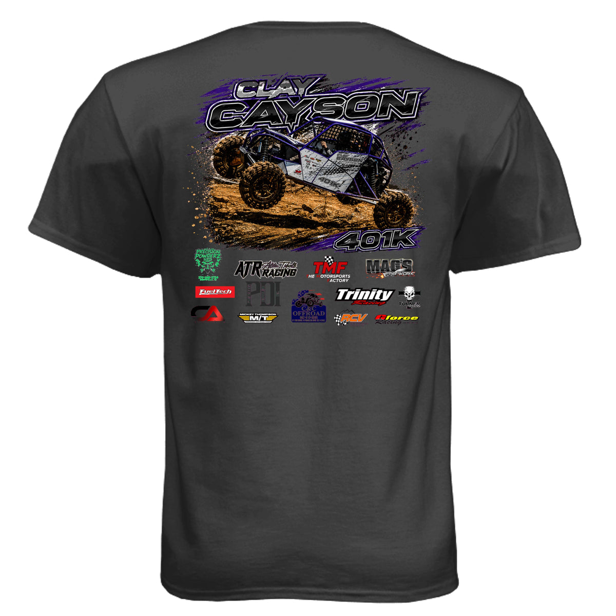TMF Apparel Clay Cayson Racing Tee