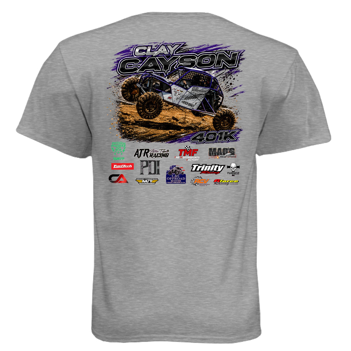 TMF Apparel Clay Cayson Racing Tee