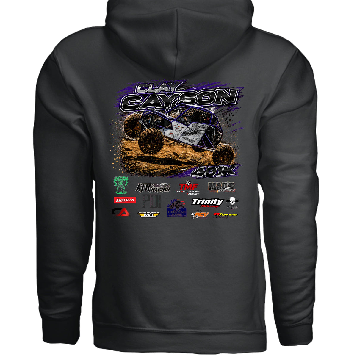 TMF Apparel Clay Cayson Racing Hoodie