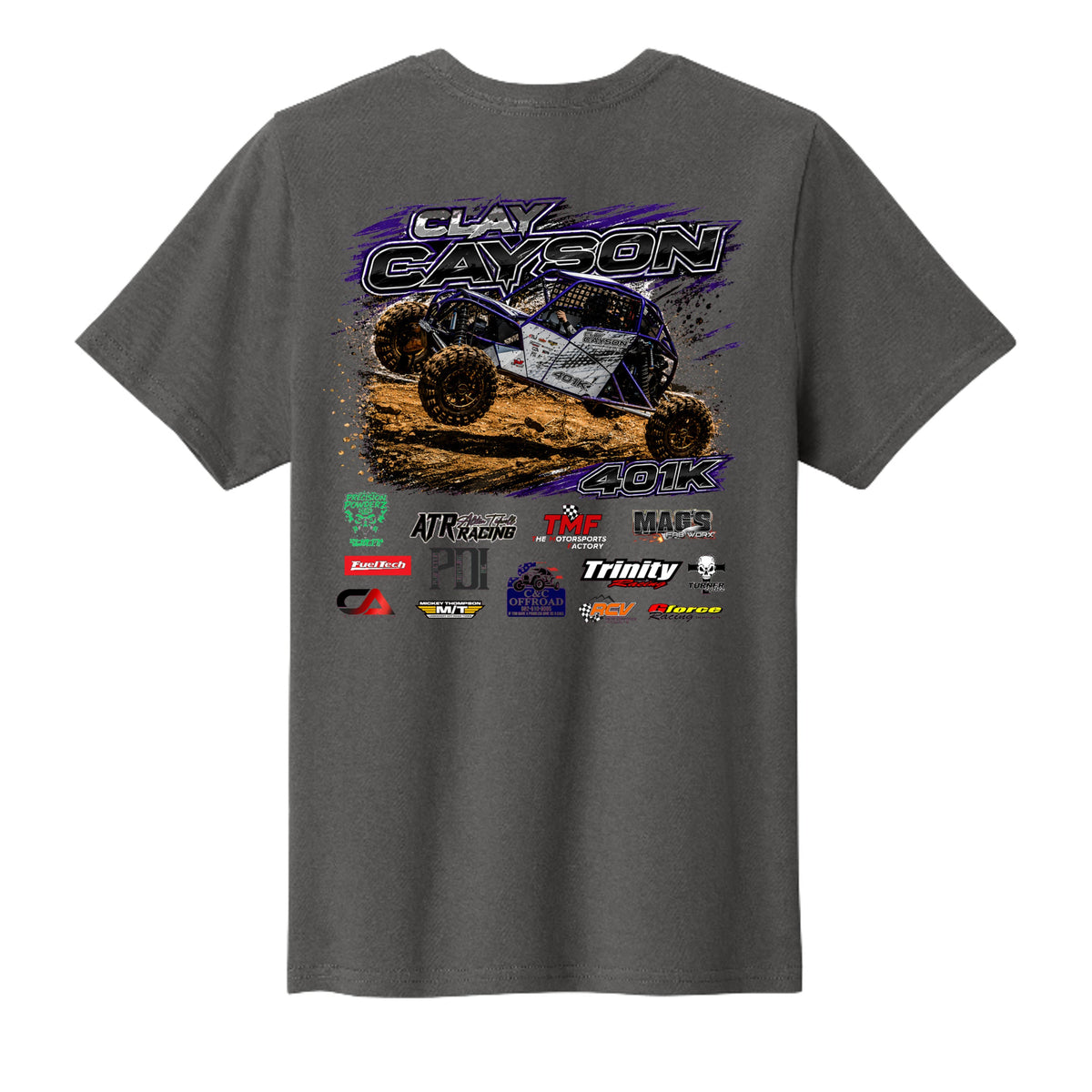 TMF Apparel Clay Cayson Racing Youth Tee