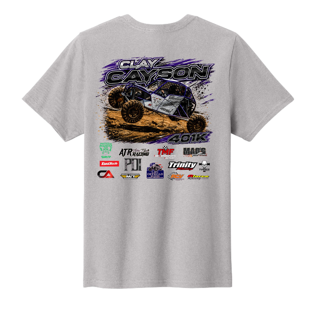 TMF Apparel Clay Cayson Racing Youth Tee