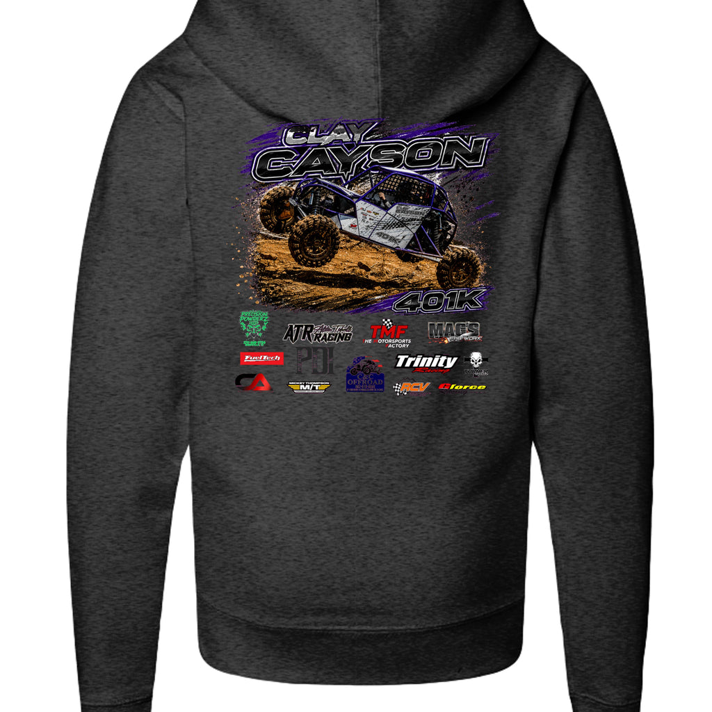 TMF Apparel Clay Cayson Racing Youth Hoodie