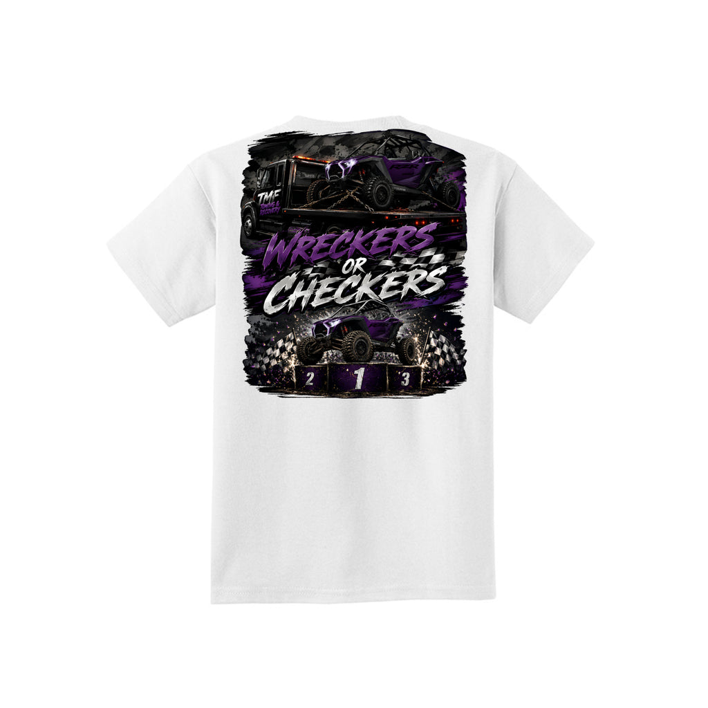 TMF Apparel Wreckers or Checkers Tee
