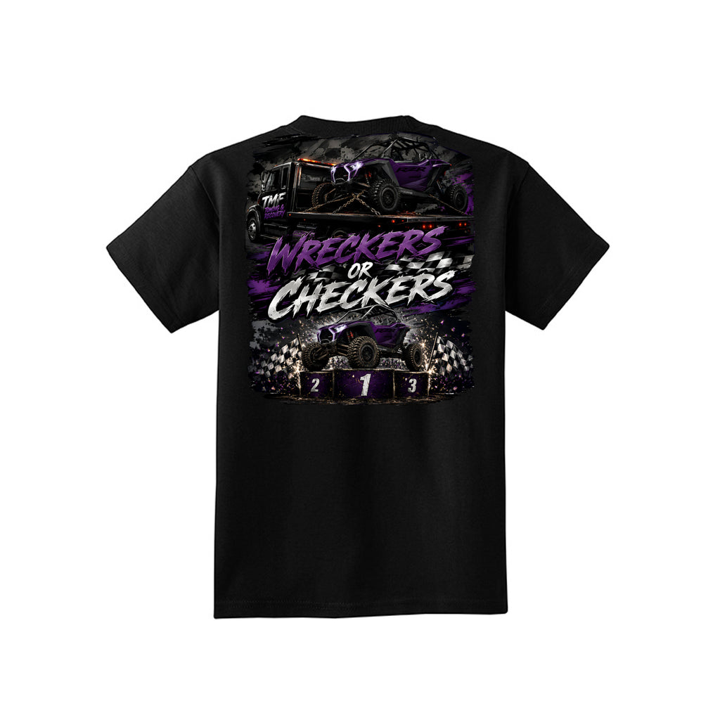 TMF Apparel Wreckers or Checkers Tee