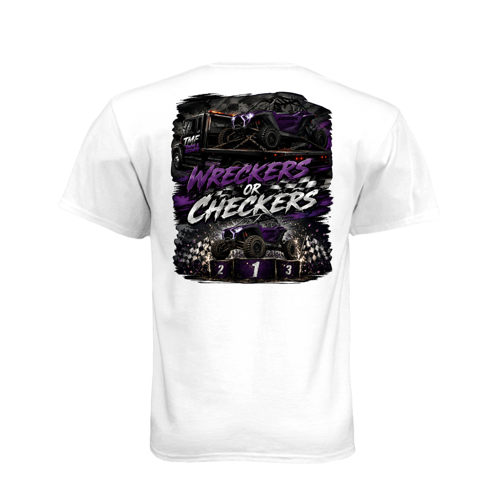 TMF Apparel Wreckers or Checkers Tee