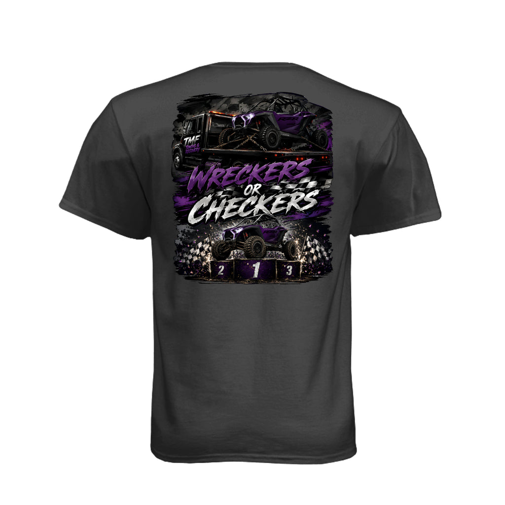 TMF Apparel Wreckers or Checkers Tee