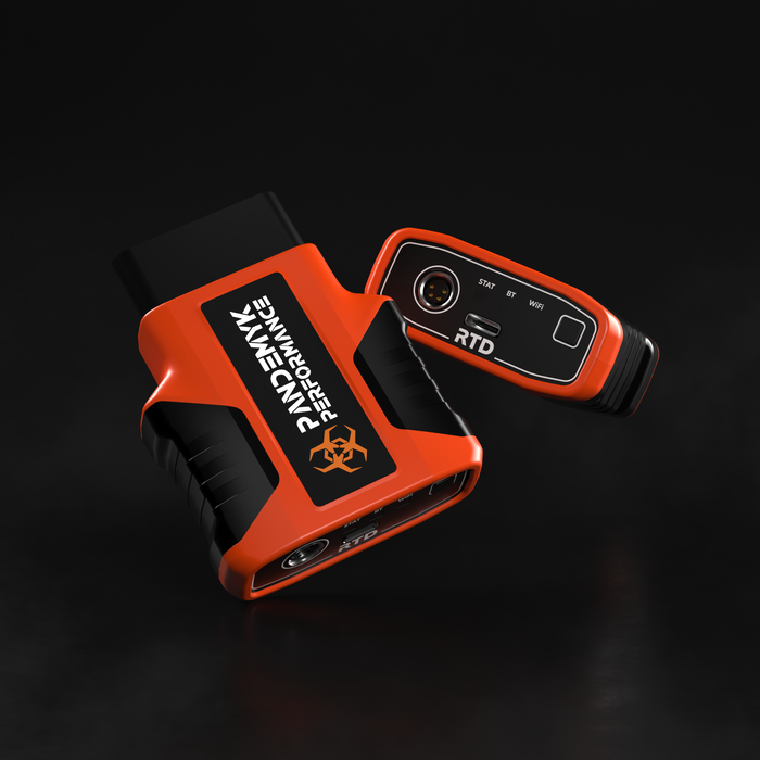 Pandemyk Performance RTD4 wireless tuning module, orange