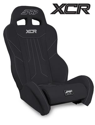 PRP Seat, Steel Frame, XCR Suspension Seat, Fixed, Polaris, Black, Each - S0013