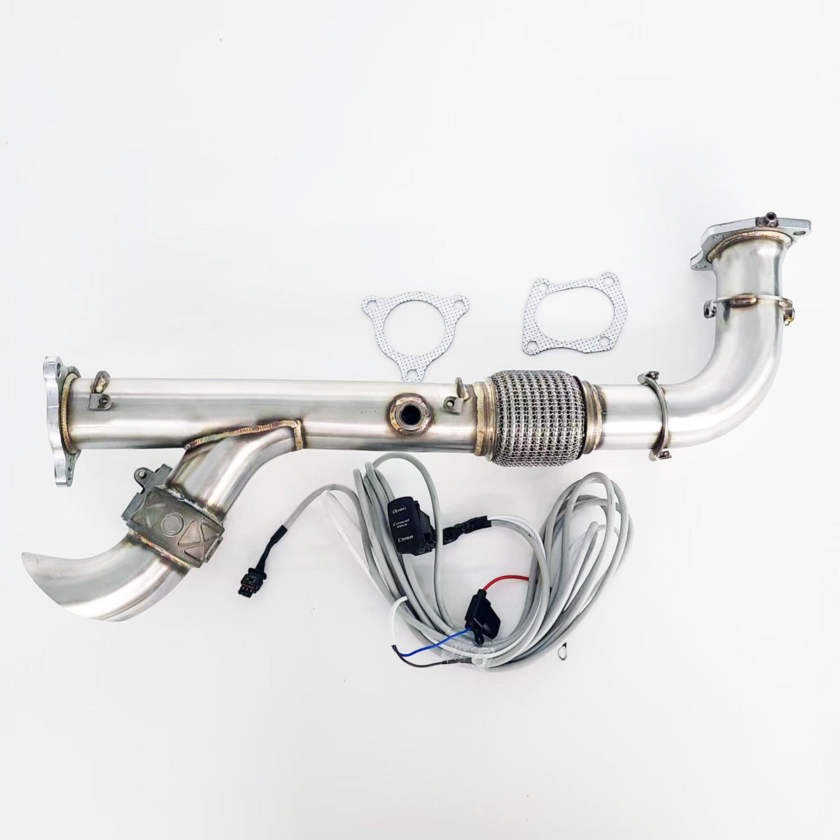 Polaris RZR Turbo/XP/Pro Shocker Downpipe (electronically controlled side dump!!)